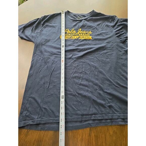 VINTAGE Polo Jeans Co Ralph Lauren Logo Graphic T-shirt Men Large Short Sleeve - Picture 9 of 15